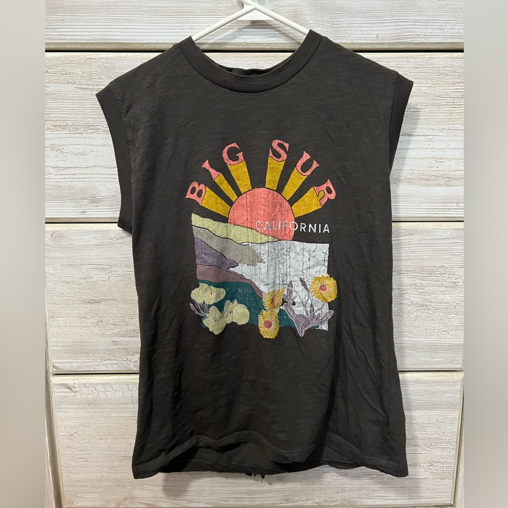 Free people x Dangerous girl Big Sur Muscle Tee